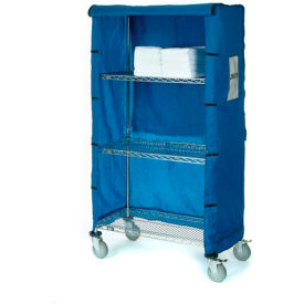 Global Industrial Nylon Cover, Blue, 60"W x 24"D x 63"H (WB188377BL)