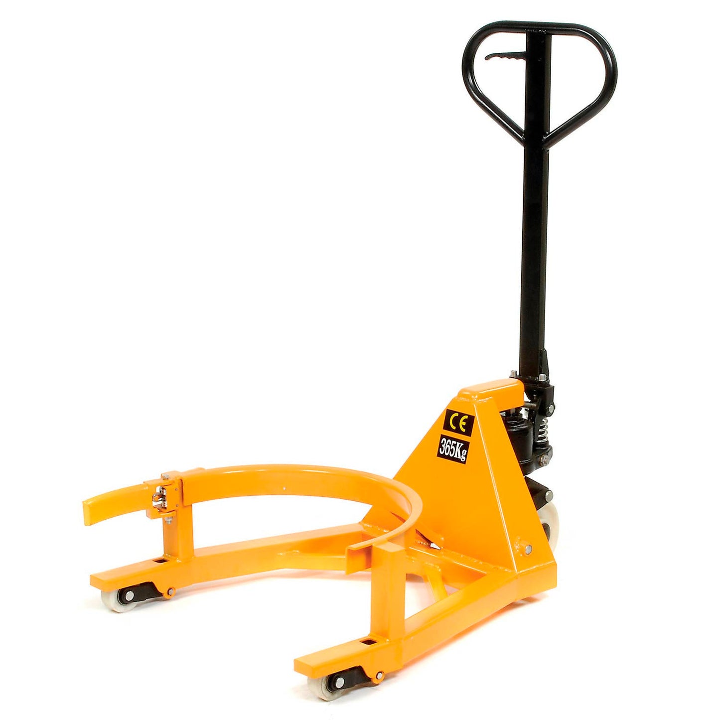 Global Industrial Portable Hydraulic Drum Lifting Jack 800 Lb. Capacity (WB300683)