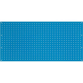 Global Industrial Steel Pegboard Panel 36 x 19, Blue (WB249287ABL)