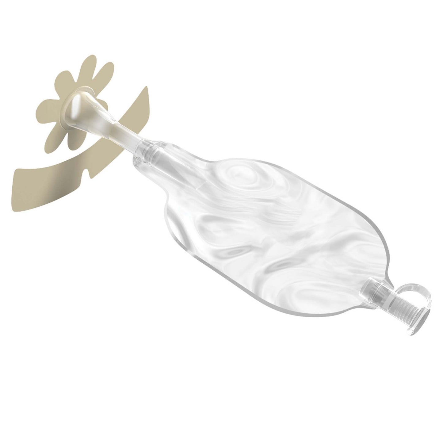 Liberty 3.0 Male External Catheter with Pouch Hydrocolloid Adhesive One Size Fits Most (1145123_EA)