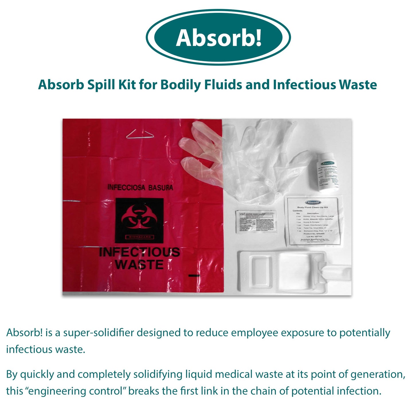 Absorb! Spill Kit Absorb! (855220_EA)