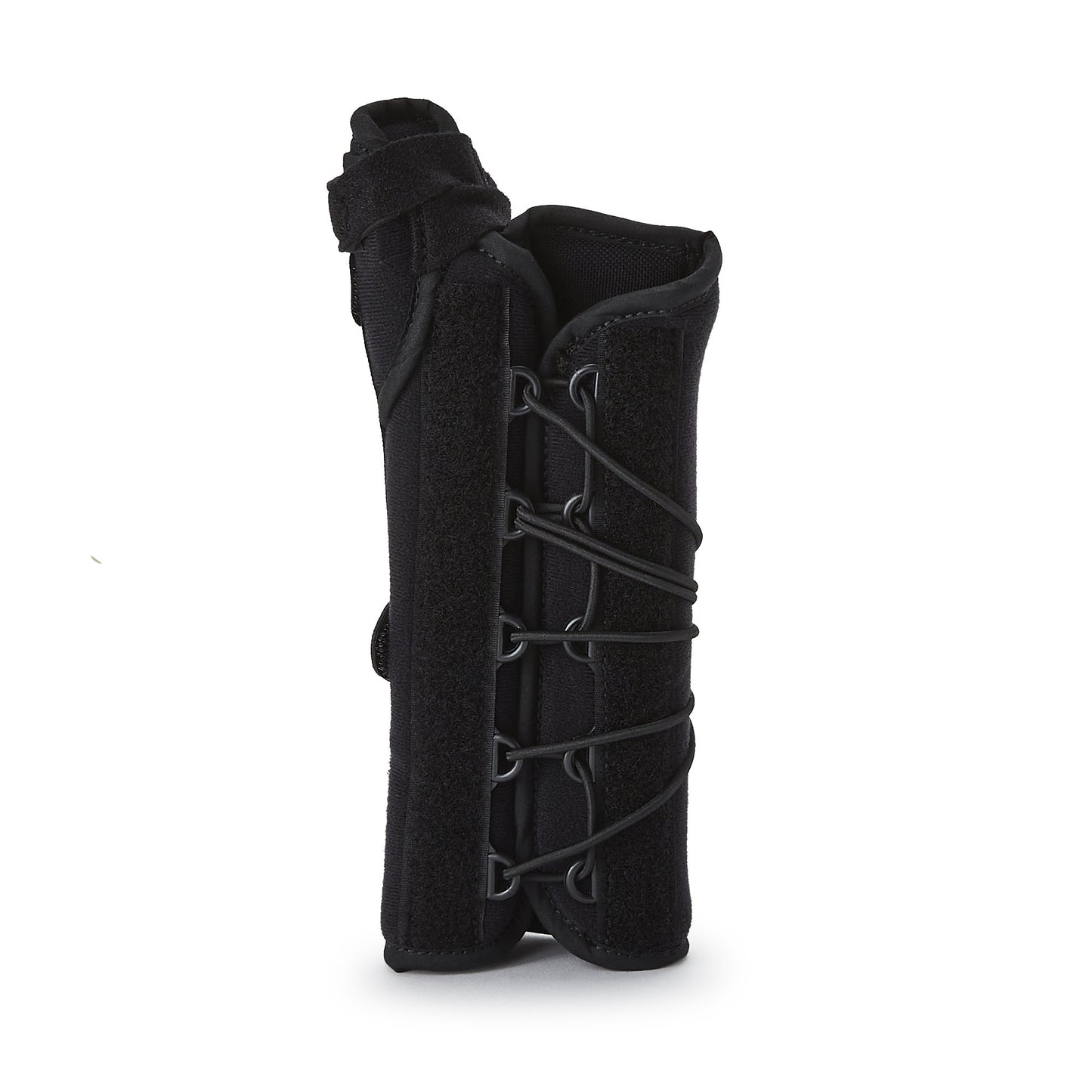 McKesson Wrist Brace with Thumb Spica Right Hand Black One Size Fits Most (1159146_EA)