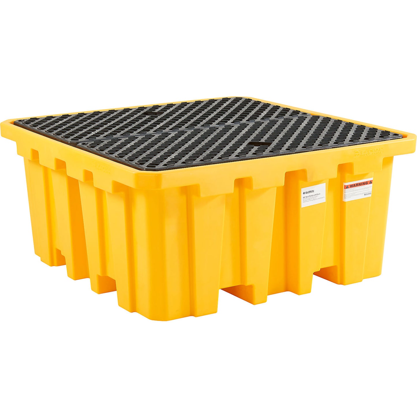 Global Industrial IBC Spill Containment Pallet with Drain, 365 Gallon (WB670785)