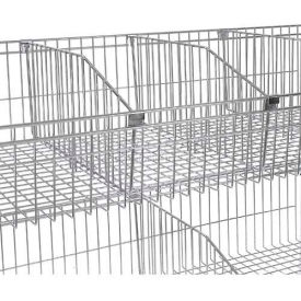Nexel Wire Shelf Basket Divider, 24"D x 10"H (WB797102)