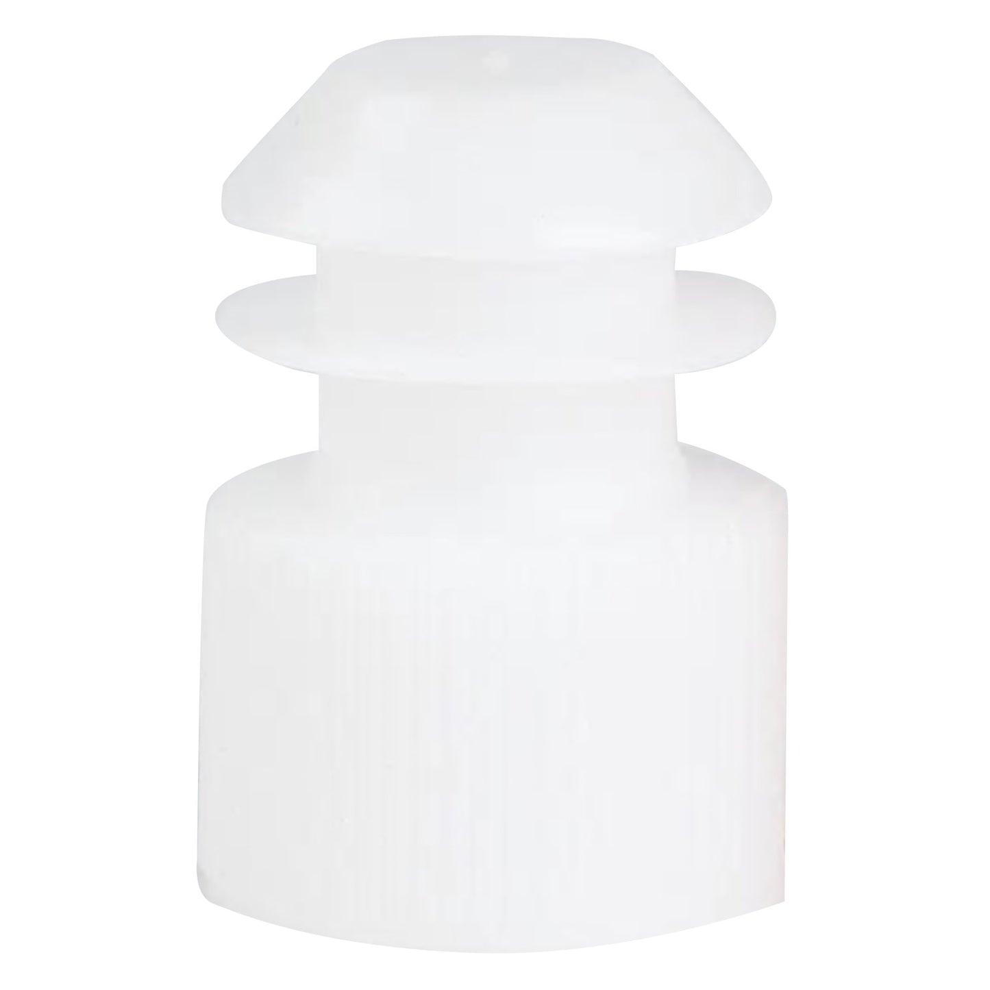 McKesson Tube Closure Polyethylene Flanged Plug Cap White 16 mm For Use with 16 mm Blood Drawing Tubes, Glass Test Tubes, Plastic Culture Tubes NonSterile (1175414_BG)