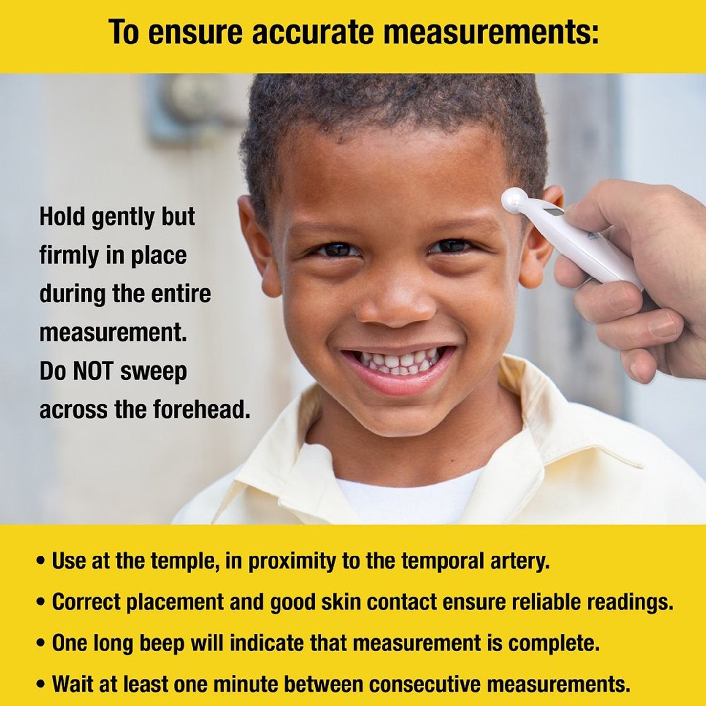 Adtemp™ 427 Temporal Contact Thermometer Temporal Probe Handheld (1241977_EA)