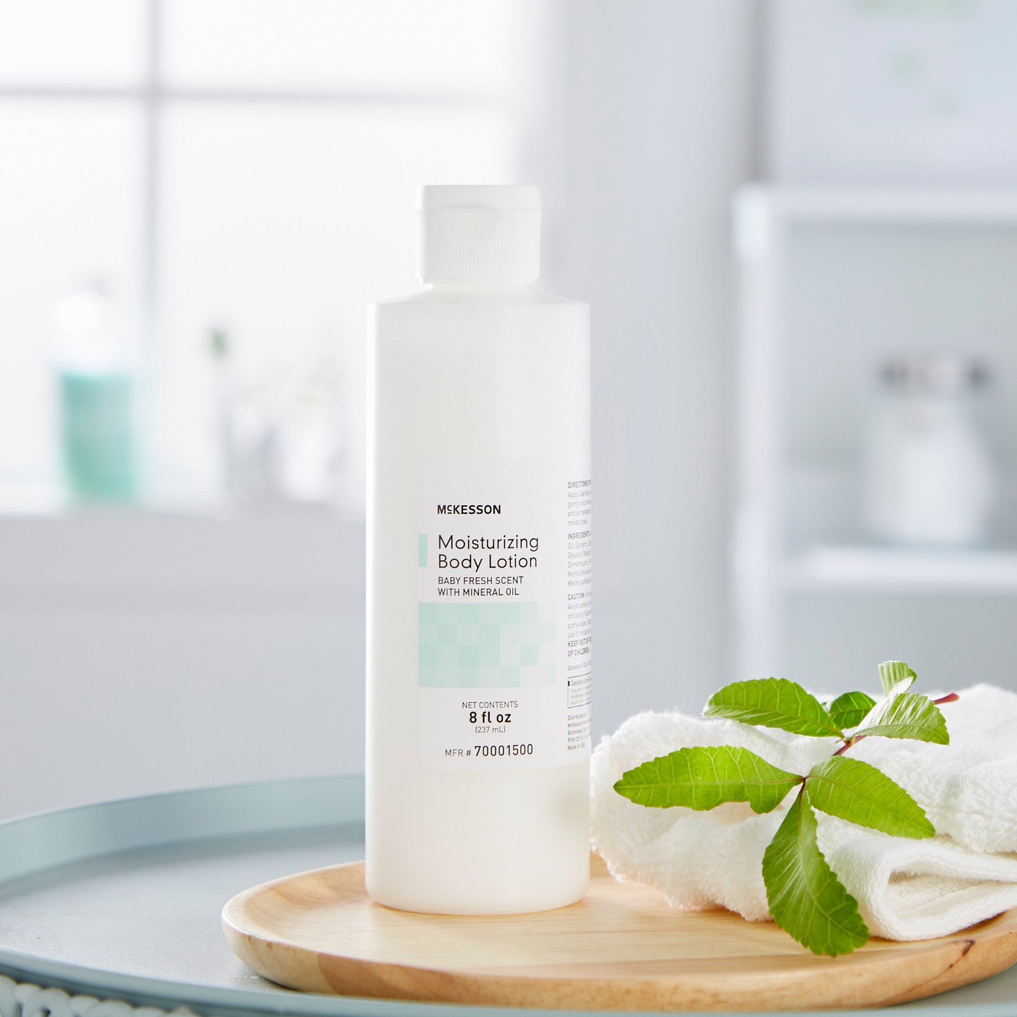 McKesson Hand and Body Moisturizer 8 oz. Bottle Baby Fresh Scent Lotion (660937_EA)