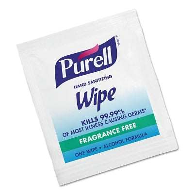Gojo Hand Sanitizing Wipes Alcohol Formula, Individually Wrapped, 5 in W x 7 in L, 4000 Wipes in Bulk, Alcohol Odor (315-9020-4M)
