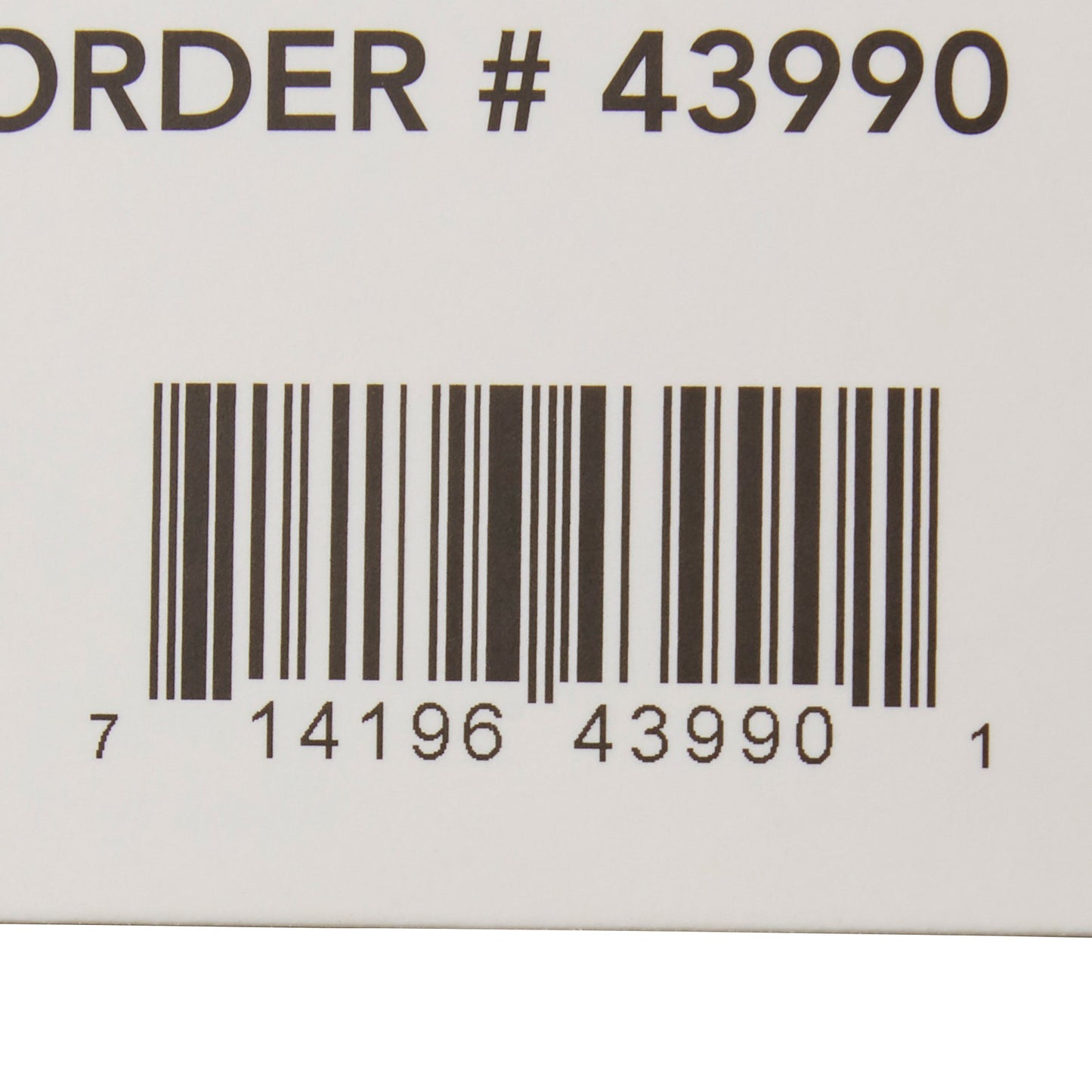 ComfortFoam™ Border Foam Dressing 9 X 9 Inch With Border Waterproof Backing Silicone Adhesive Sacral Sterile (946565_EA)