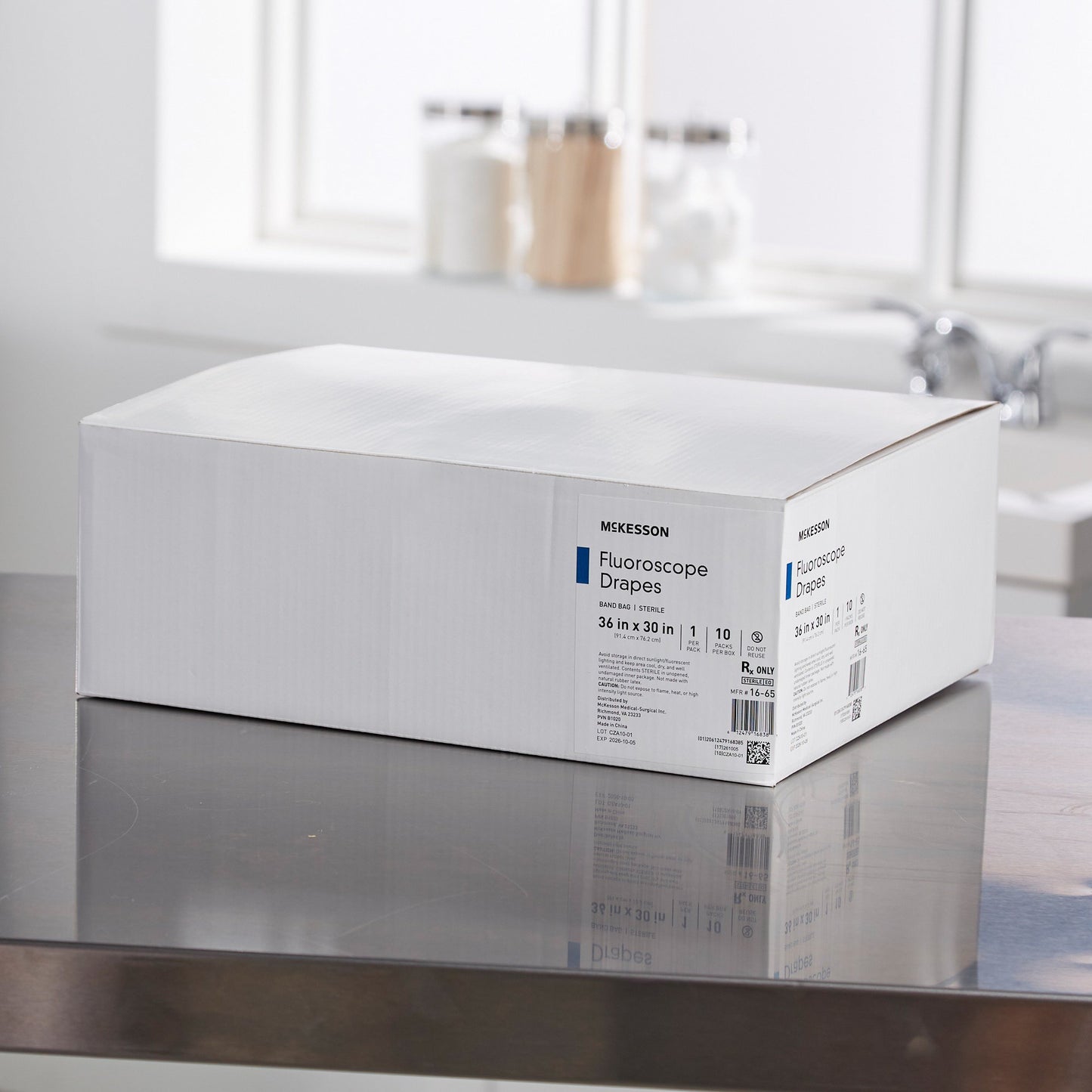 McKesson Equipment Cover 30 X 36 Inch For Fluoroscopes, X-Ray Units, C-Arms and Cardiac Catheter Lab Equipment (565778_BX)