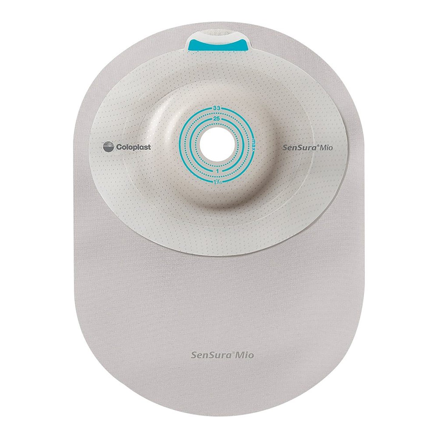 SenSura® Mio Convex Ostomy Pouch One-Piece System 8-1/4 Inch Length, Maxi Deep Convex, Trim to Fit 3/8 to 1-11/16 Inch Stoma Closed End (1006164_BX)