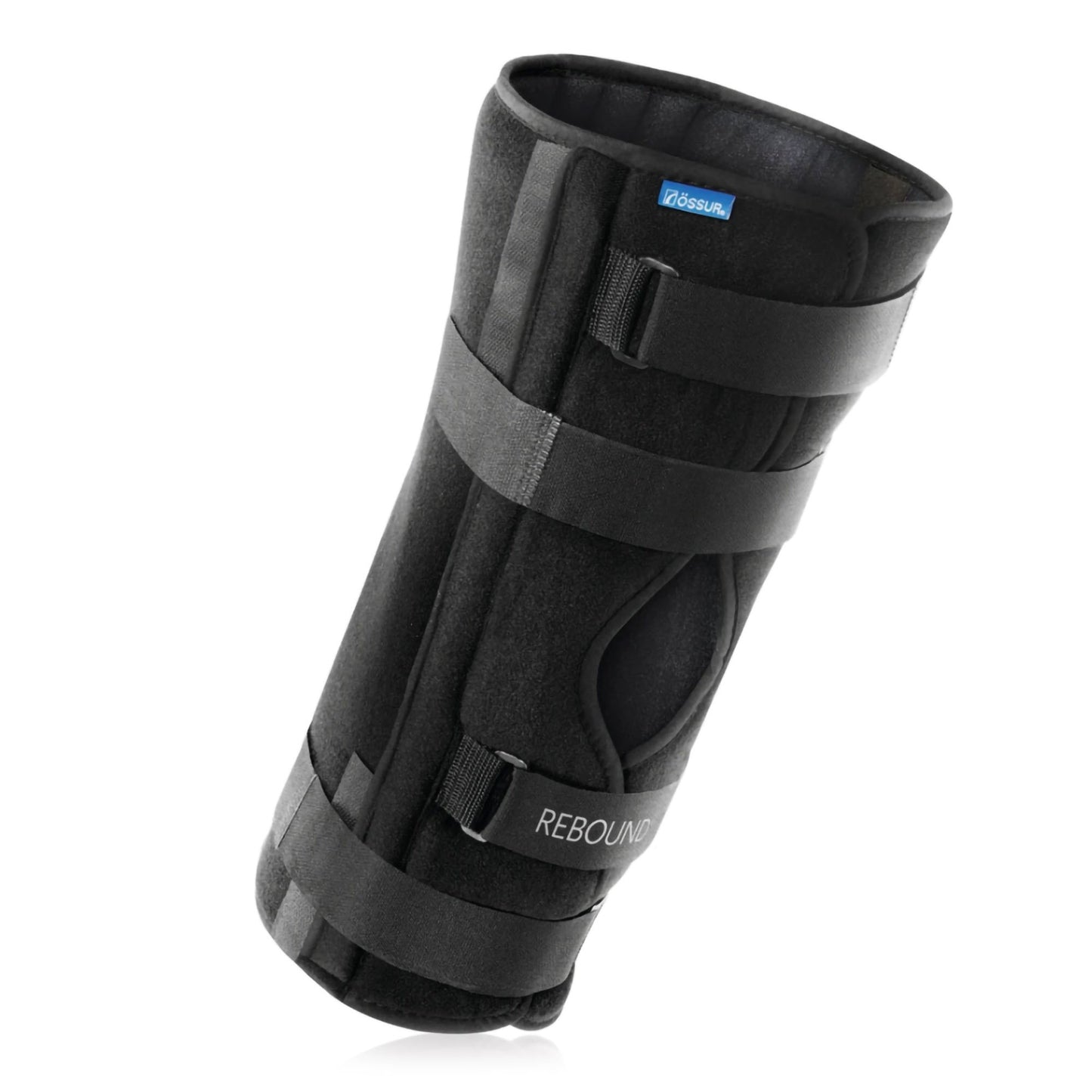 Ossur® Rebound® Knee Brace One Size Fits Most 10-1/4 to 26-1/2 Inch Thigh Circumference 20 Inch Length Left or Right Knee (1187808_EA)