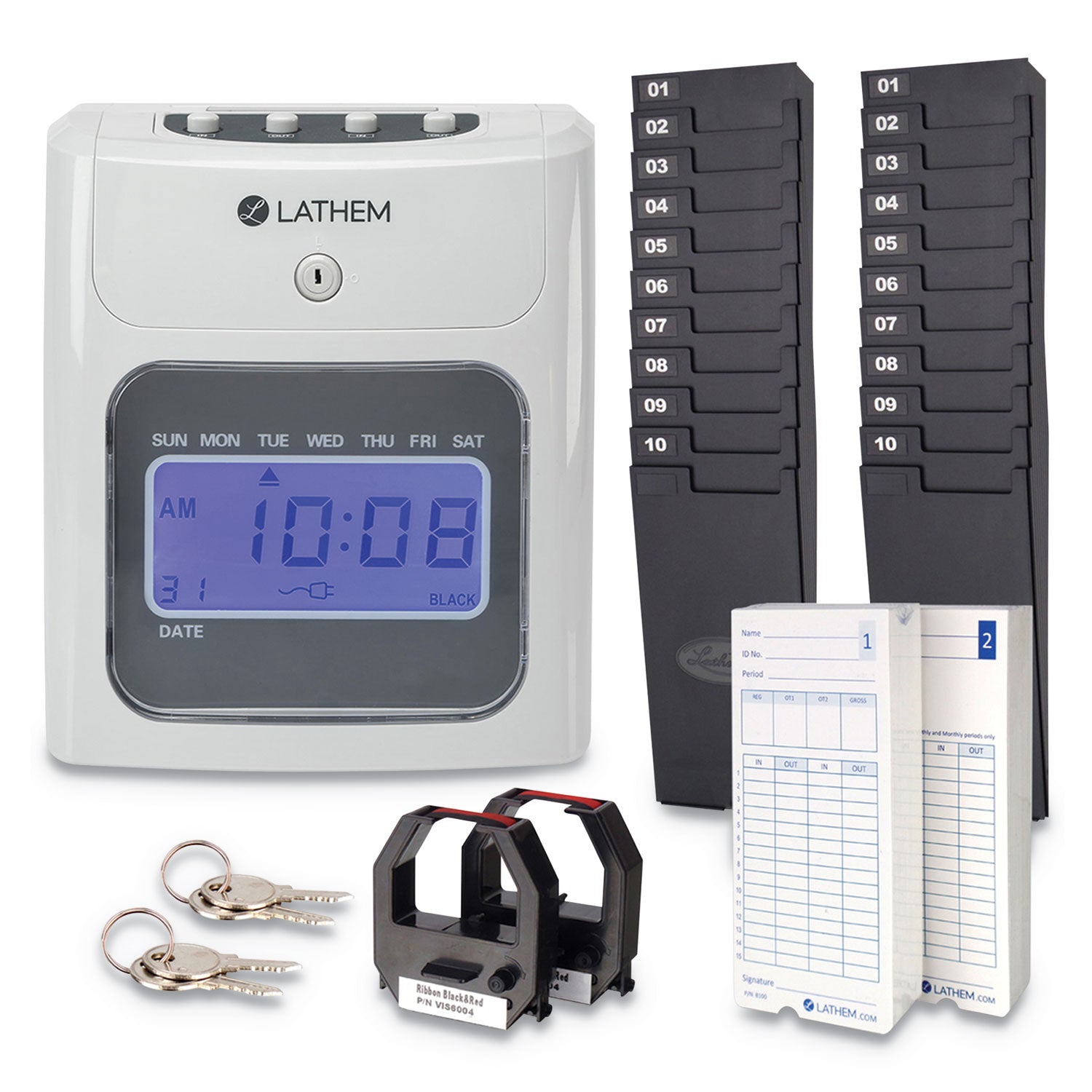 lathem-time-400e-top-feed-time-clock-bundle-num-lth400ekit_1