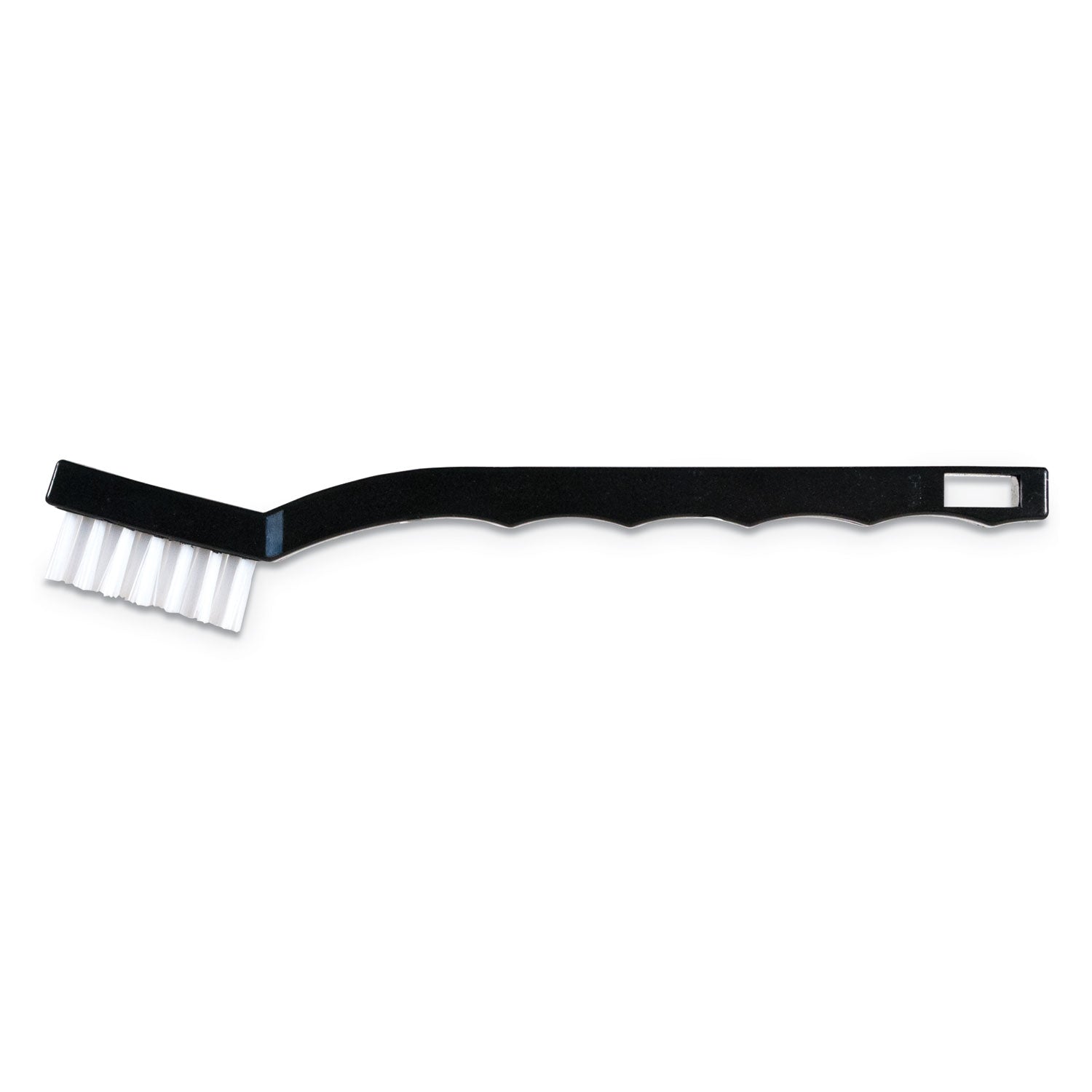 flo-pac-utility-toothbrush-style-maintenance-brush-white-nylon-bristles-7-25-brush-7-black-polypropylene-handle-cfs4067400dz_1