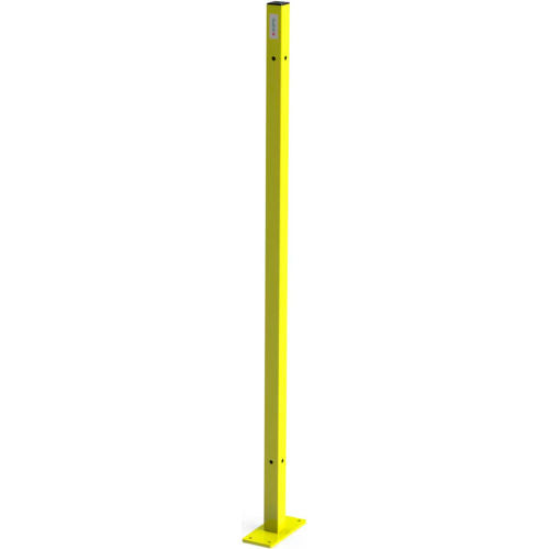 Global Industrial Machine Guard Corner Post, Yellow (WB800492YL)