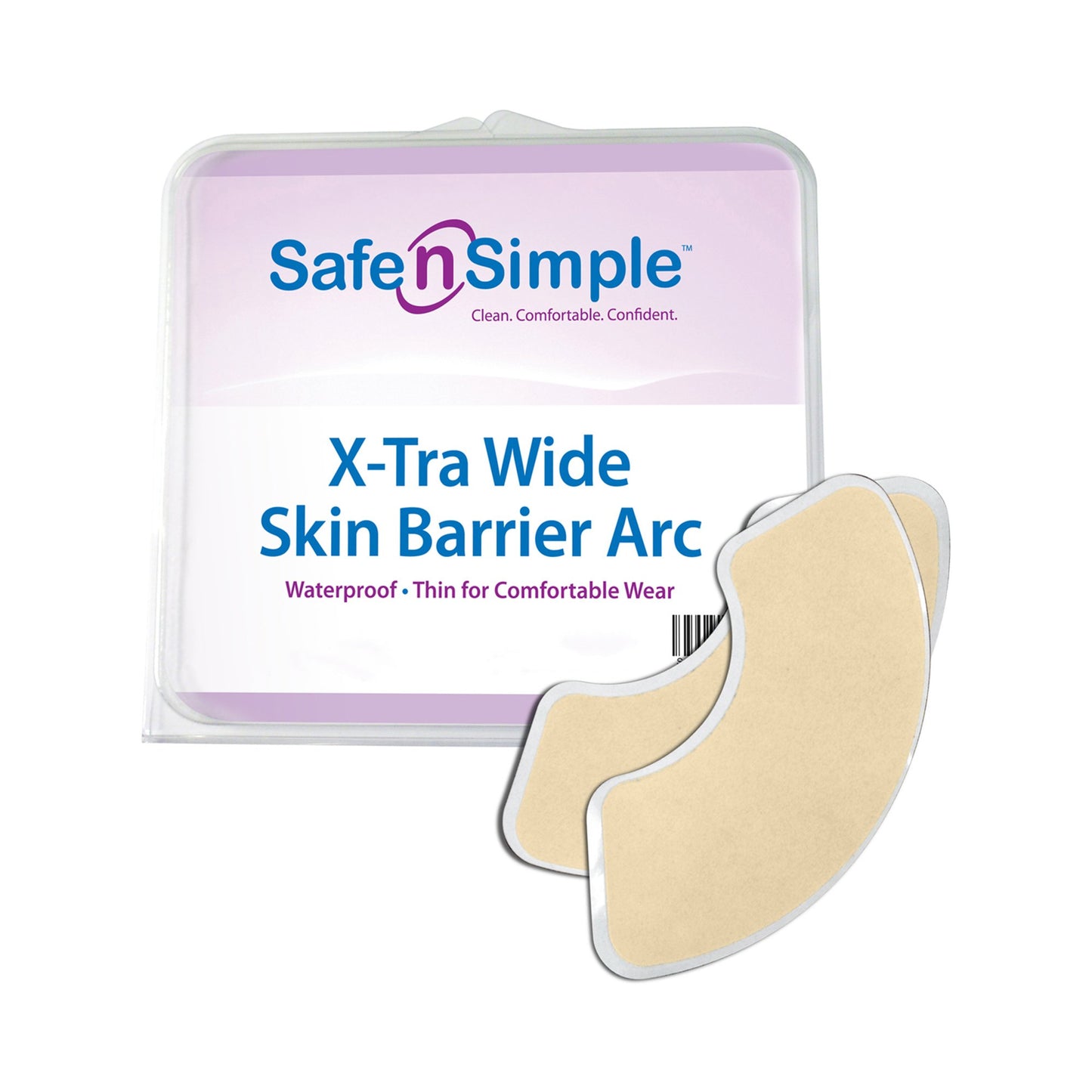 Safe-n'Simple X-Tra Wide Skin Barrier Arc Safe-n'Simple X-Tra Wide (813904_EA)