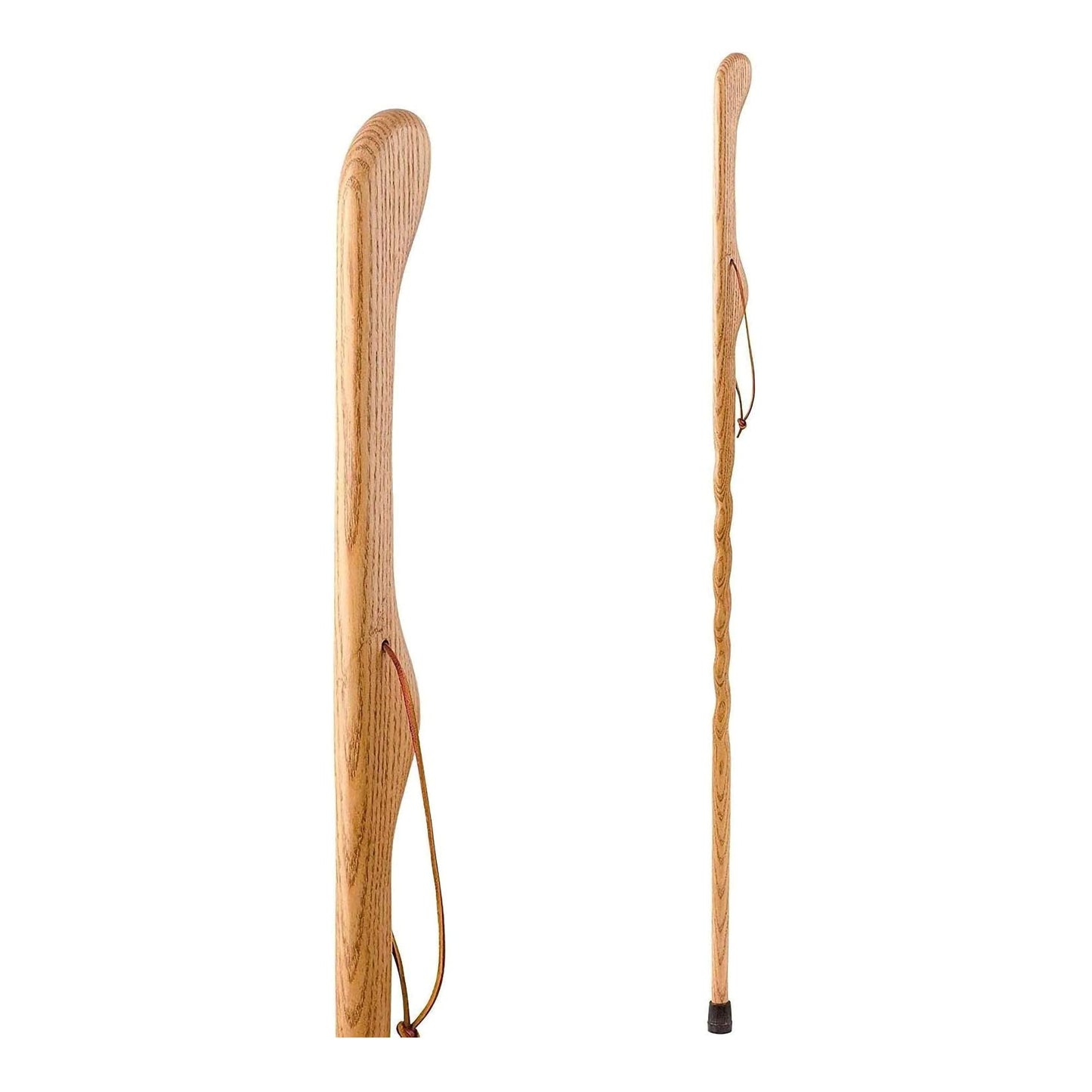Brazos™ Twisted HitchHiker Walking Stick Wood 55 Inch Height Oak (1229069_EA)