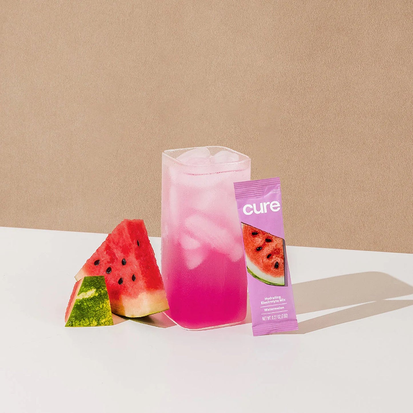 Cure Oral Electrolyte Solution Berry Pomegranate / Watermelon / Lemonade / Strawberry Kiwi Electrolyte (1270286_CS)
