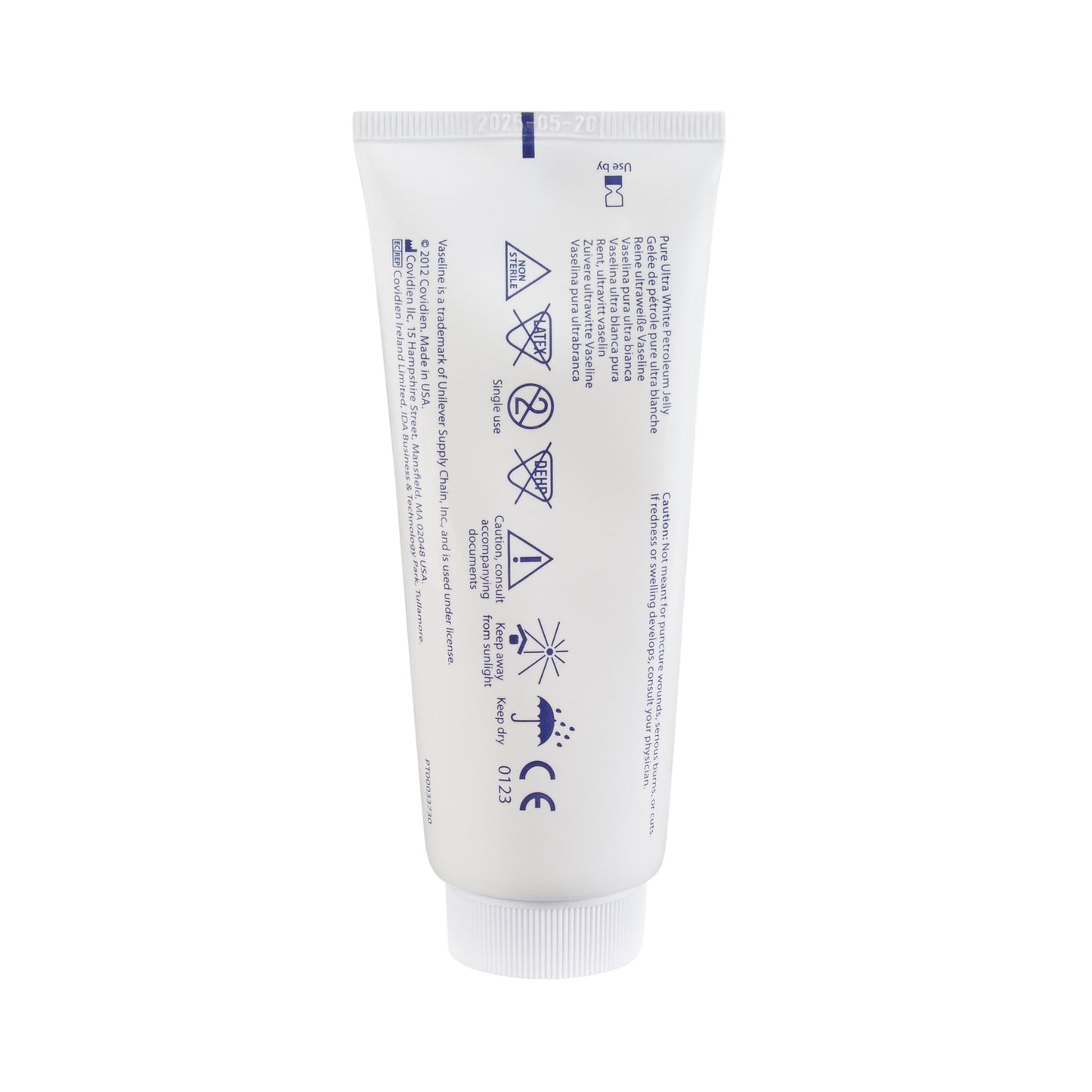 Vaseline® Petroleum Jelly 3.25 oz. Tube NonSterile (653687_EA)