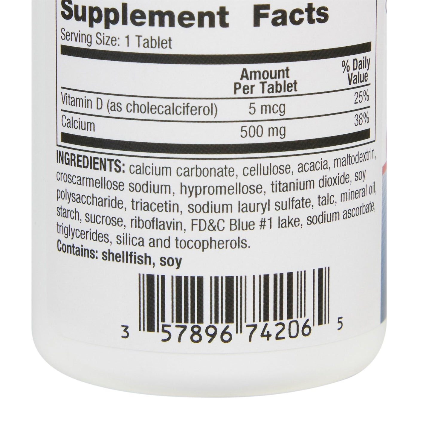 Geri-Care® Joint Health Supplement Oyster Shell 500 mg Strength Tablet 60 per Bottle (774605_CS)