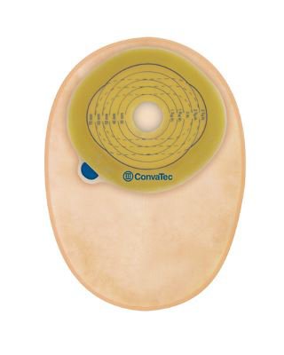 Esteem®+ Ostomy Pouch One-Piece System 8 Inch Length Pre-Cut 1-3/8 Inch Stoma Closed End (903641_BX)
