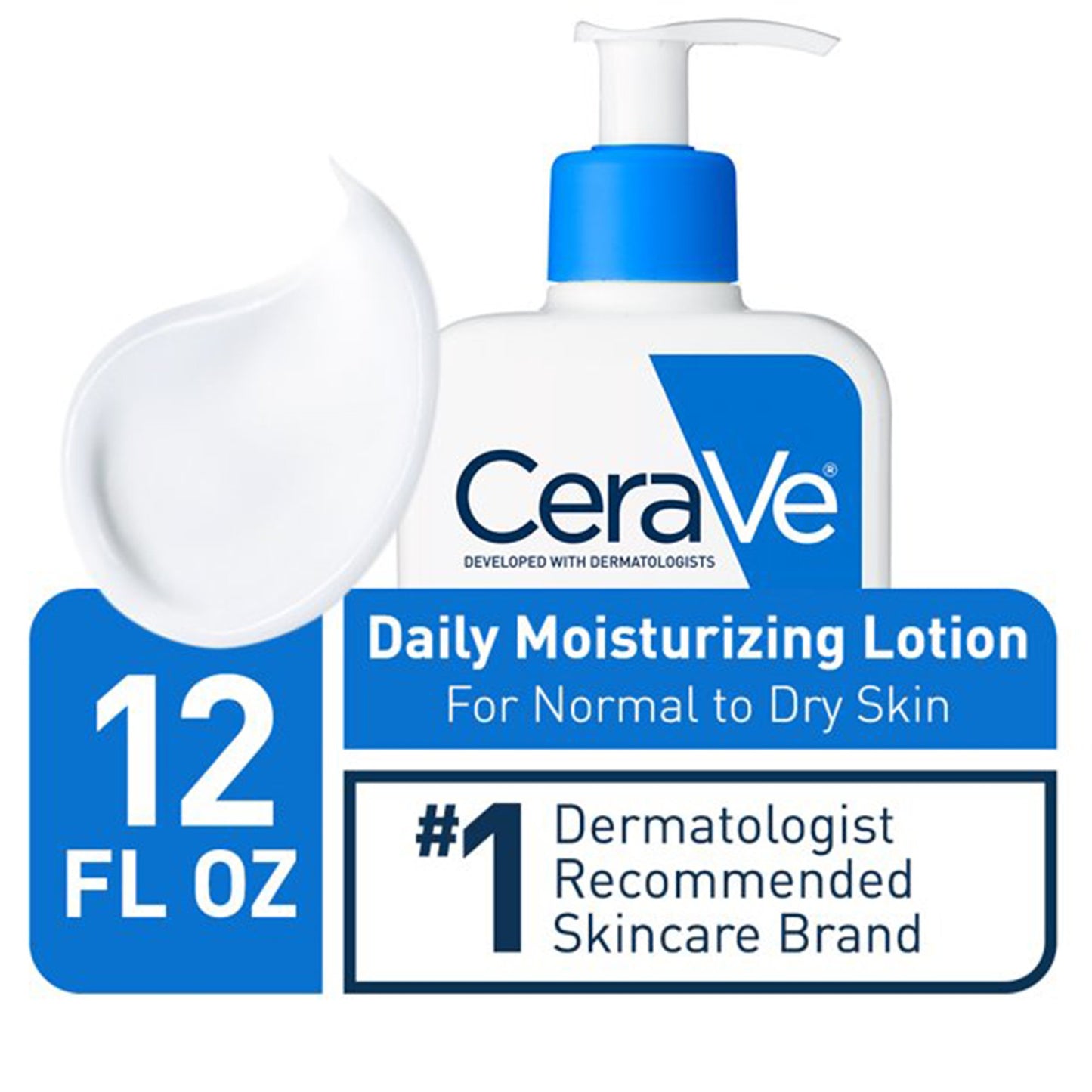 CeraVe® Hydrating Cleanser Facial Cleanser Lotion 12 oz. Pump Bottle Unscented (1218921_EA)