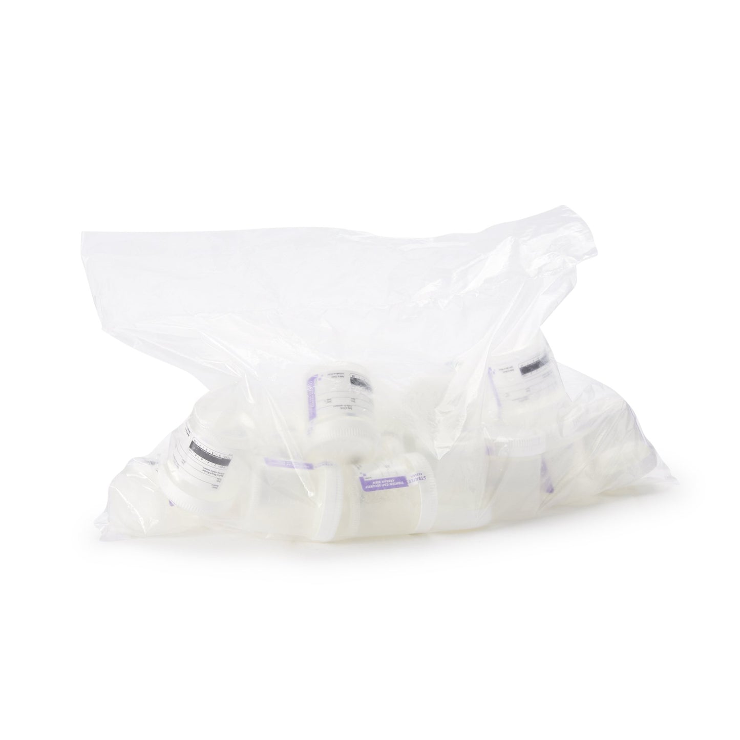 Samco™ Wide-Mouth Bio-Tite™ Specimen Container 55 mm Opening 90 mL (3 oz.) Screw Cap Patient Information Sterile (1121109_PK)