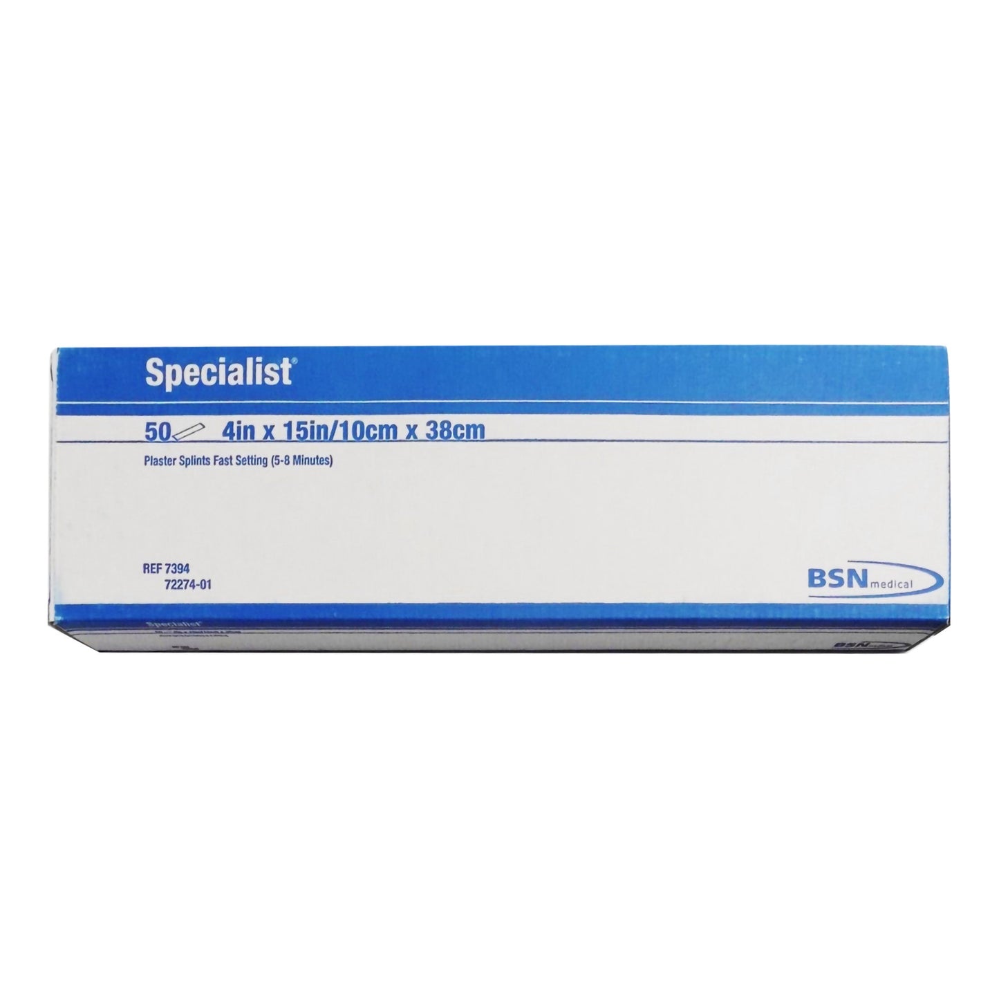 Specialist® Plaster Splint 4 X 15 Inch Plaster of Paris White (4802_BX)