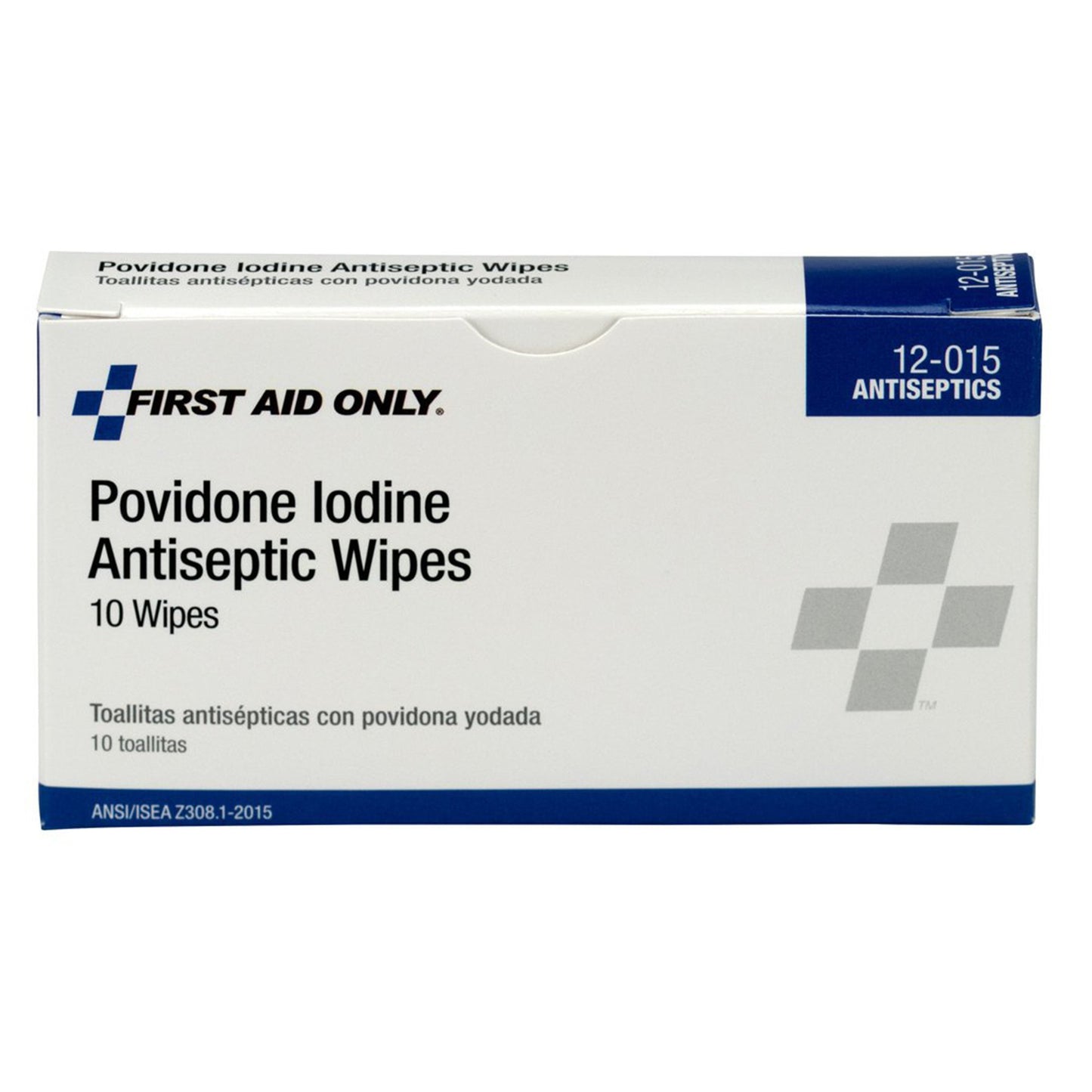 First Aid Only PVP Prep Pad 10% Strength Povidone Iodine Individual Packet Medium NonSterile (1203020_CS)