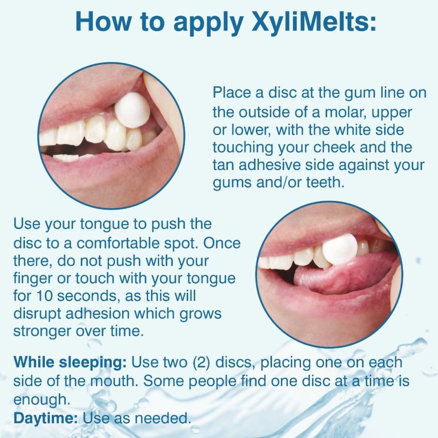 XyliMelts® Mouth Moisturizer 40 per Pack Melt (1231549_CT)