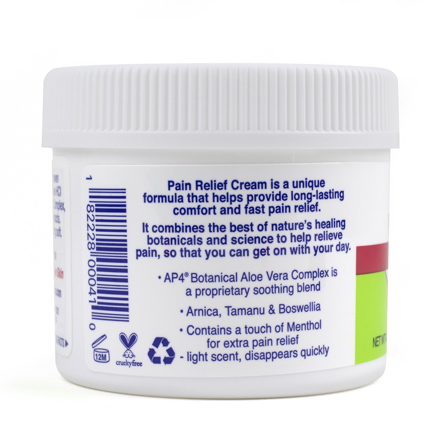TriDerma MD® Topical Pain Relief 4% - 1% Strength Lidocaine / Menthol Cream 4 oz. (906175_EA)