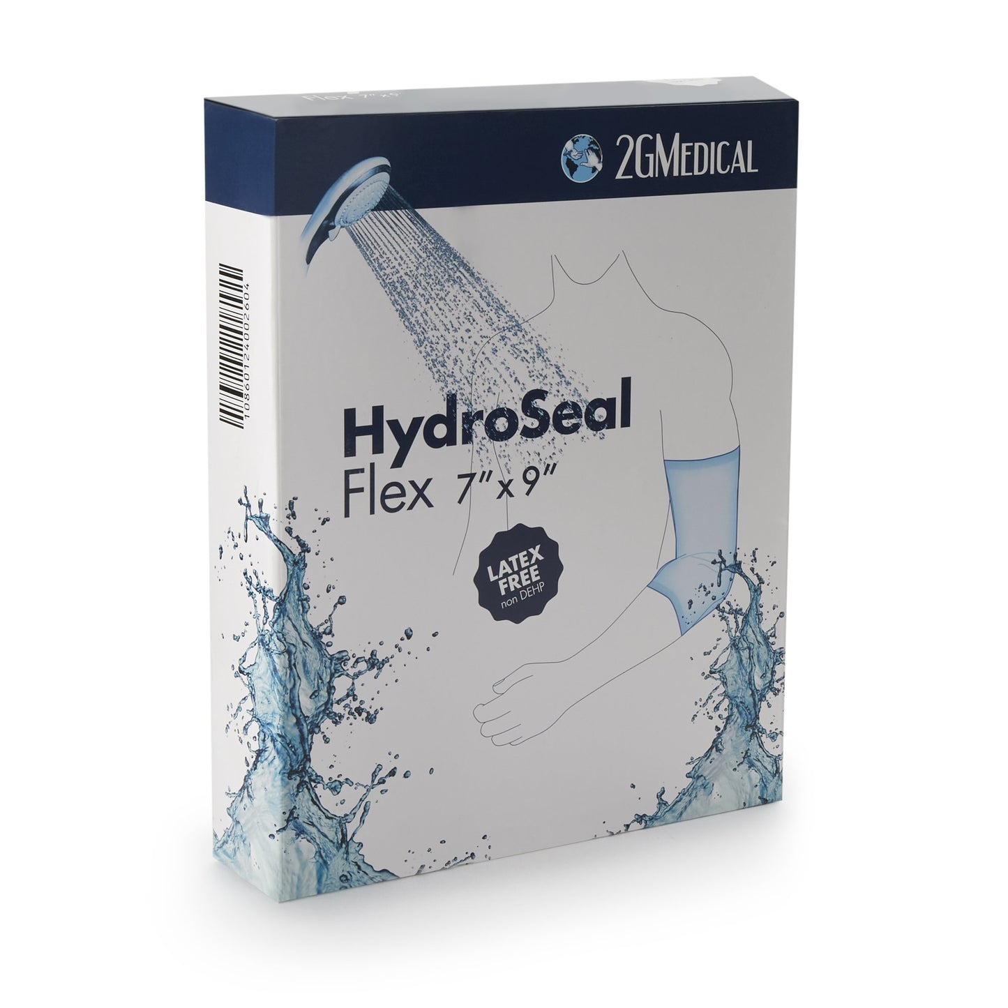 HydroSeal Flex IV Site Barrier Protector 7 X 9 Inch Rectangle NonSterile (1191252_BX)