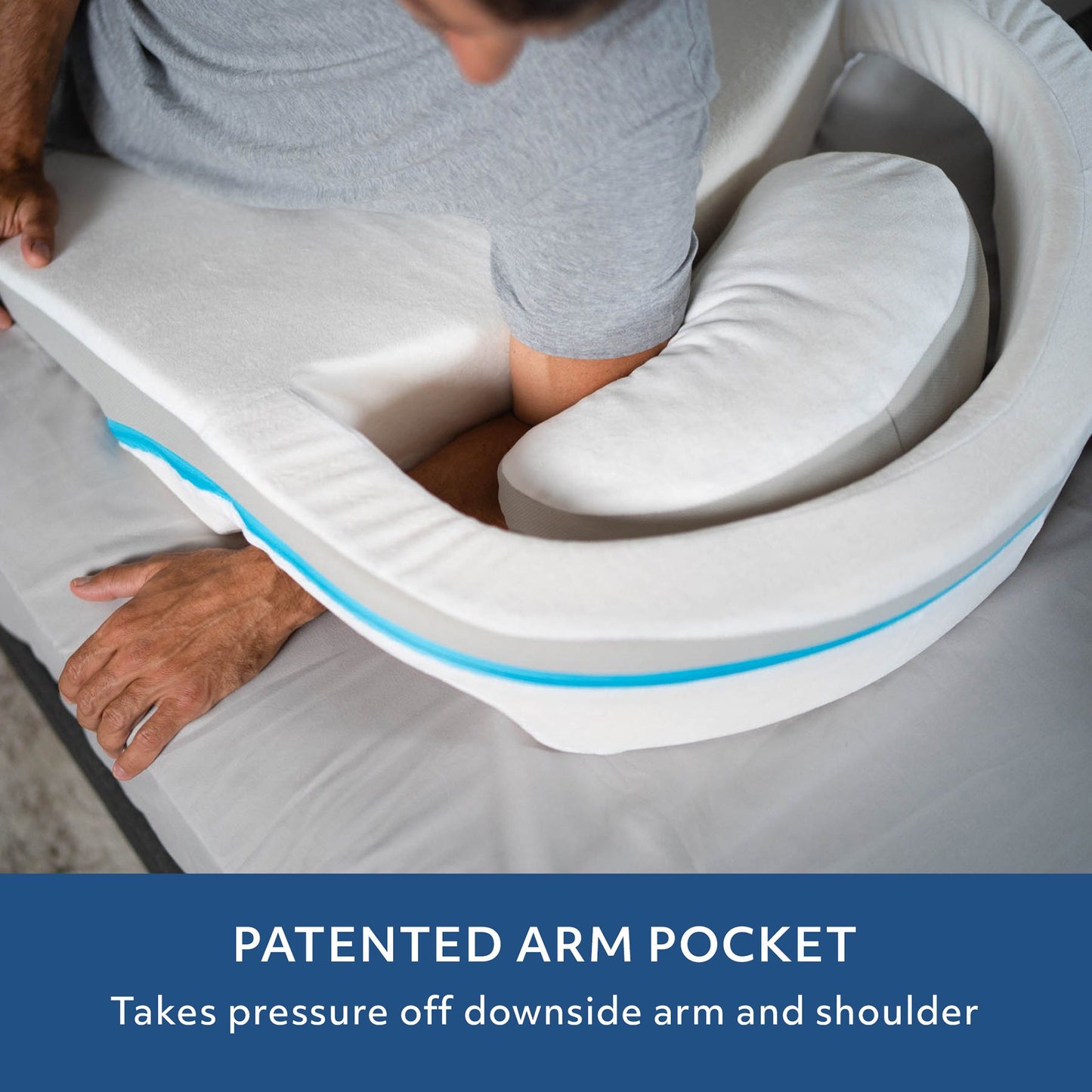 MedCline® Shoulder Positioner System 30 W X 34 L X 6 H Inch Foam / Gel Freestanding (1217714_EA)