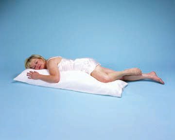 Alex Ortho Body Pillow 16 X 52 Inch White Reusable (584166_EA)
