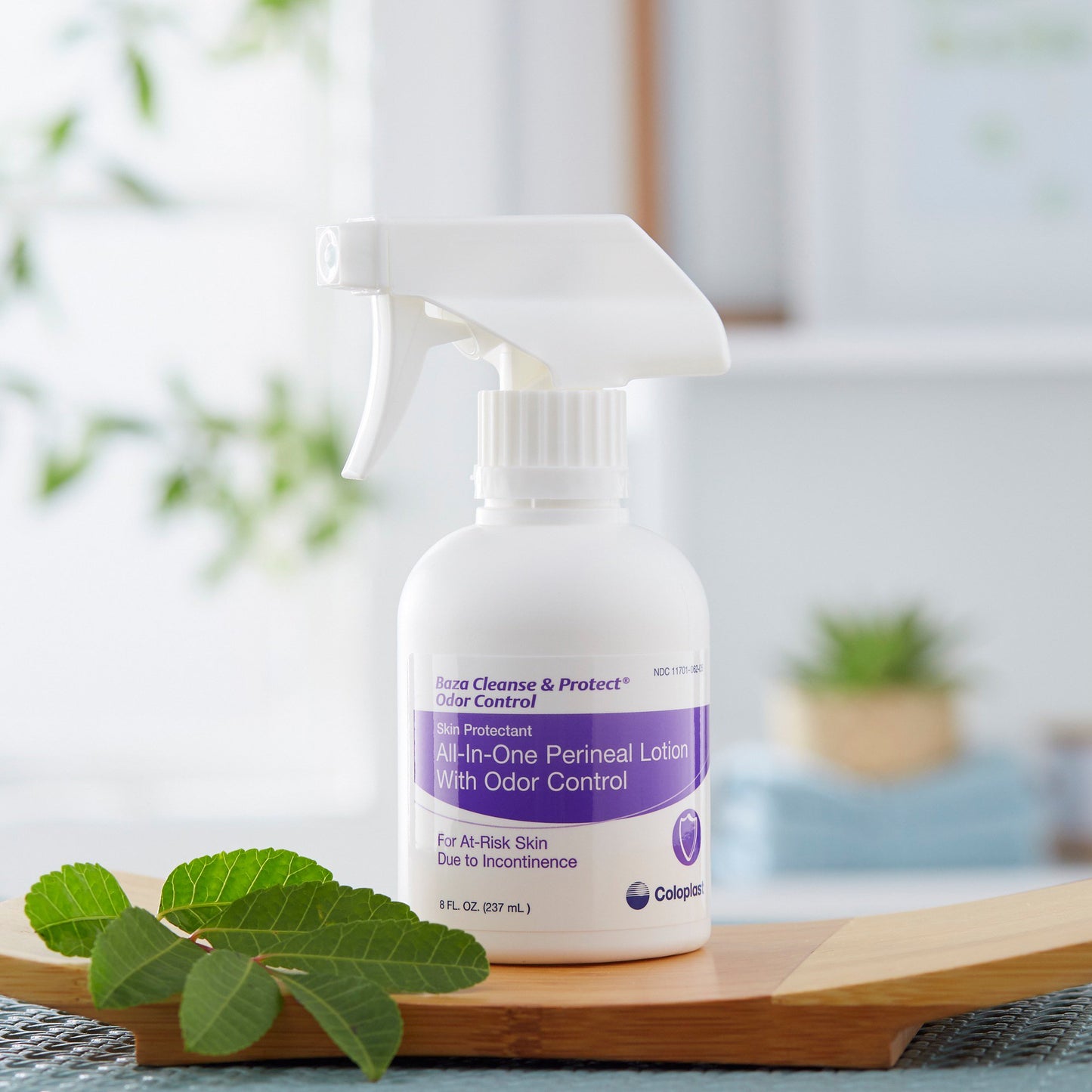 Baza® Cleanse and Protect® with Odor Control Perineal Wash Lotion 8 oz. Pump Bottle Scented (468904_CS)