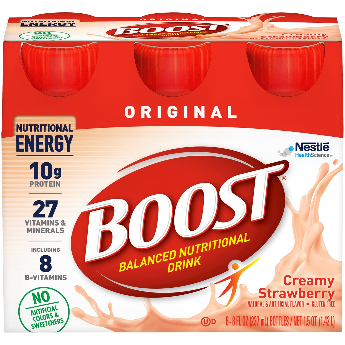 Boost® Original Oral Supplement Creamy Strawberry Flavor Liquid 8 oz. Bottle (983722_CS)