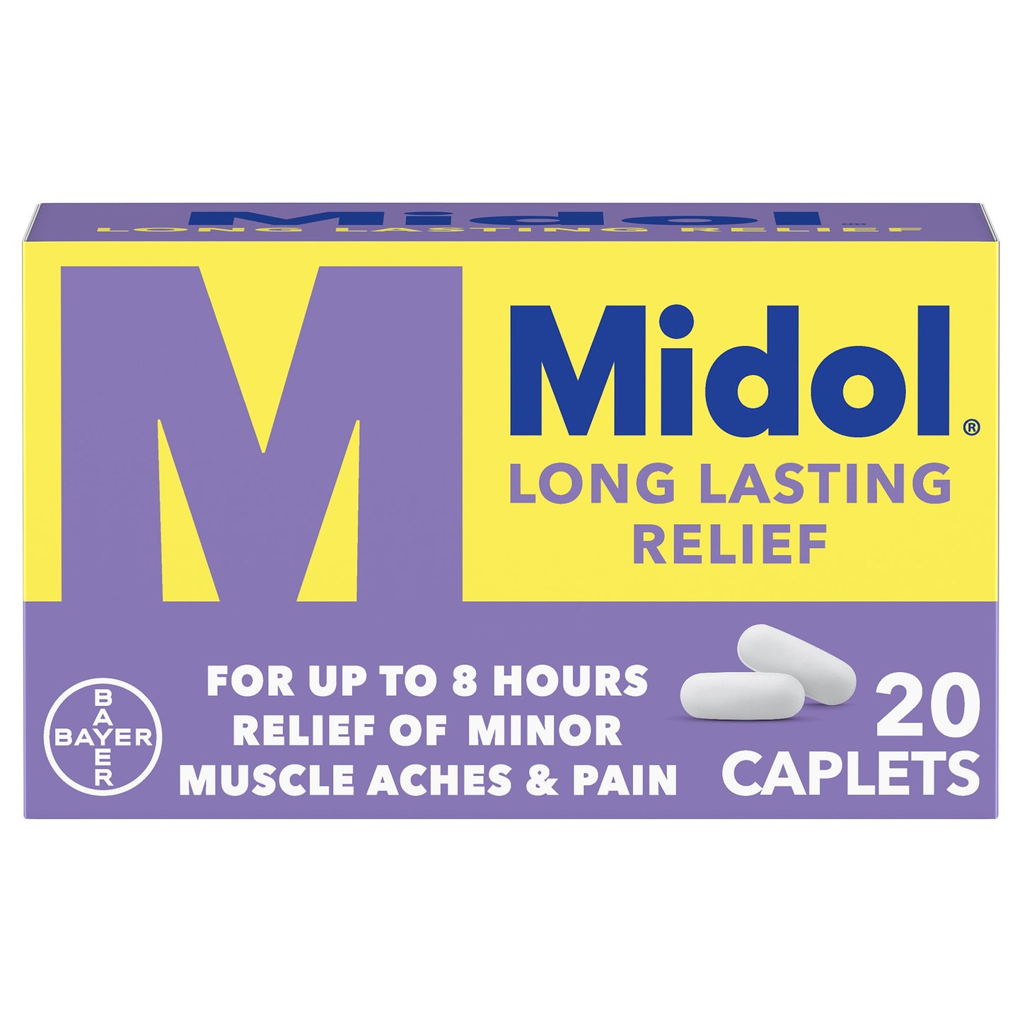 Midol® Cramp Relief 650 mg Strength Capsule 20 per Bottle (1229968_BT)