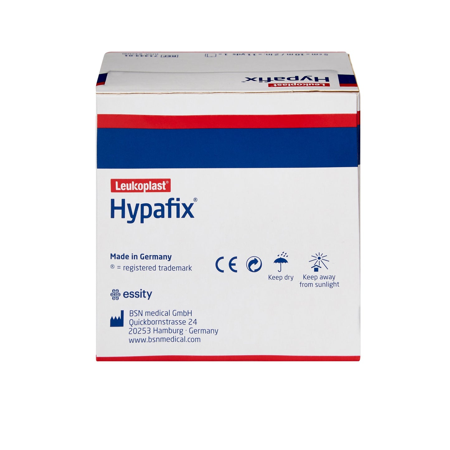 Hypafix® Dressing Retention Tape with Liner White 2 Inch X 10 Yard Nonwoven Polyester NonSterile (1065318_CS)