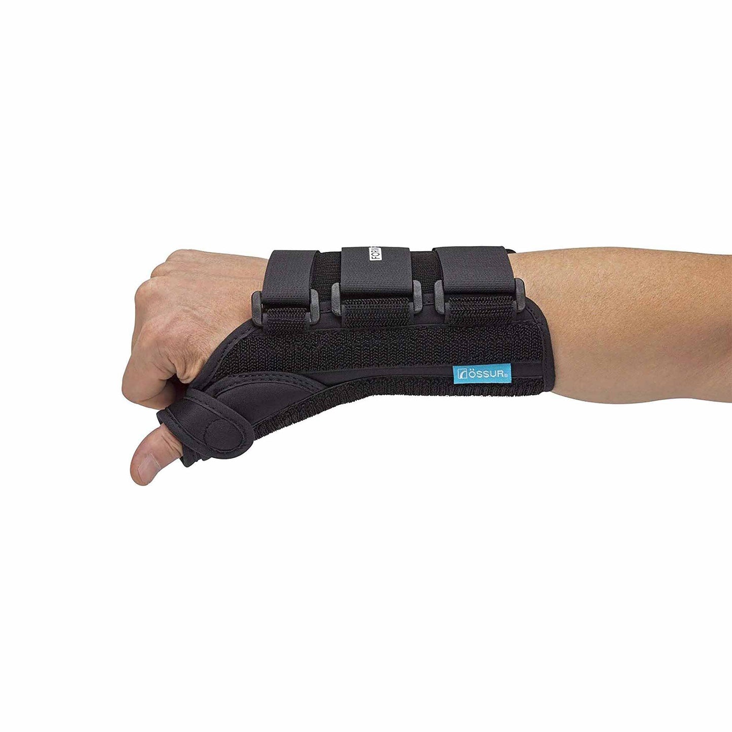 Ossur® Formfit® Thumb Spica Small D-Ring / Hook and Loop Strap Closure Right Hand Black (341420_EA)