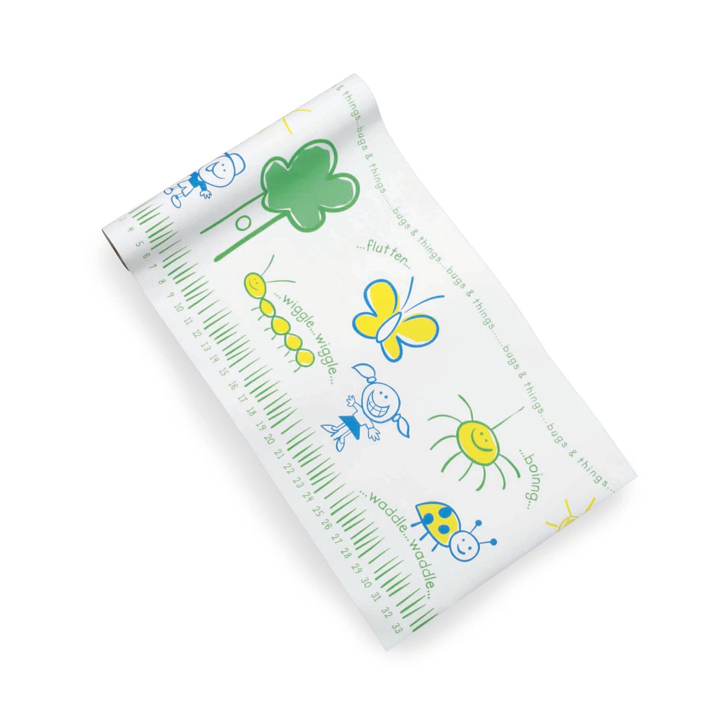 McKesson Table Paper 14 Inch Width 125 Foot Length Print (Bugs and Things) Crepe (493533_CS)