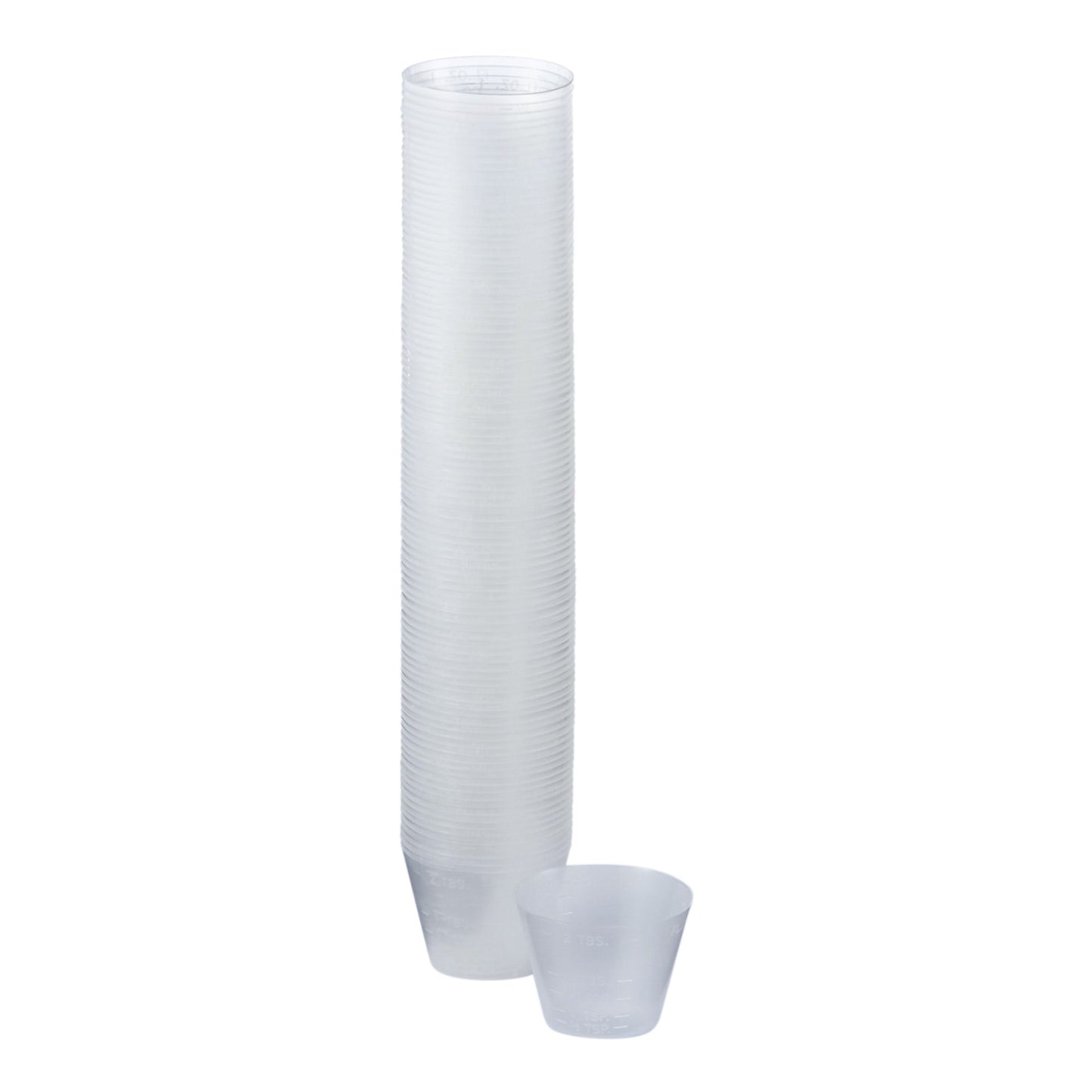 McKesson Medicine Cup 1 oz. Translucent Plastic Disposable NonSterile (1228933_CS)