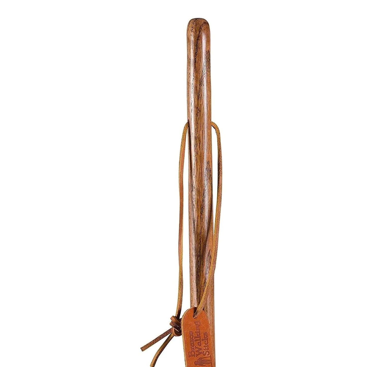 Brazos™ Twisted HitchHiker Walking Stick Wood 58 Inch Height Brown Oak (1229045_EA)