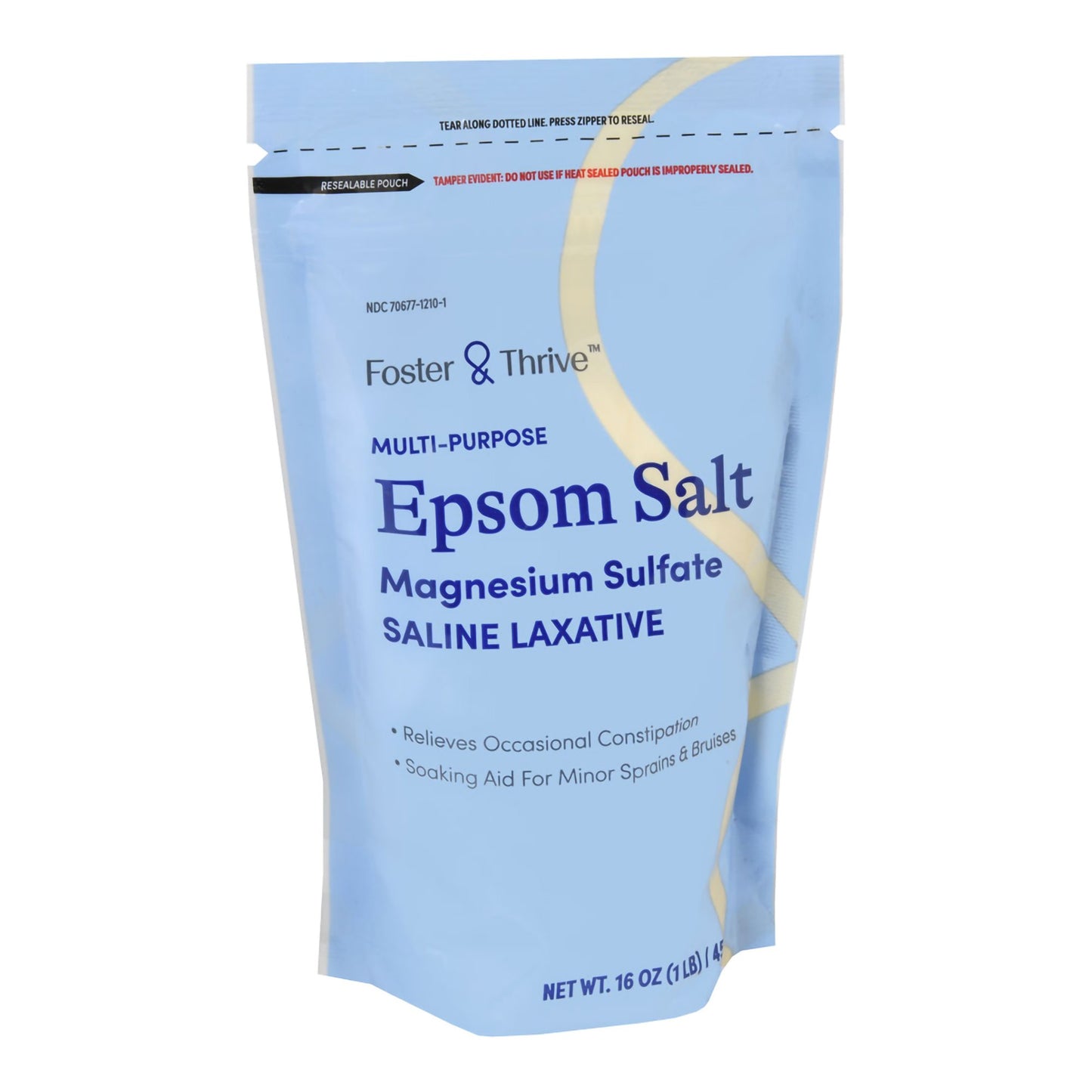 Foster & Thrive™ Epsom Salt Magnesium Sulfate USP Granules 1 lbs. Pouch (1244988_EA)