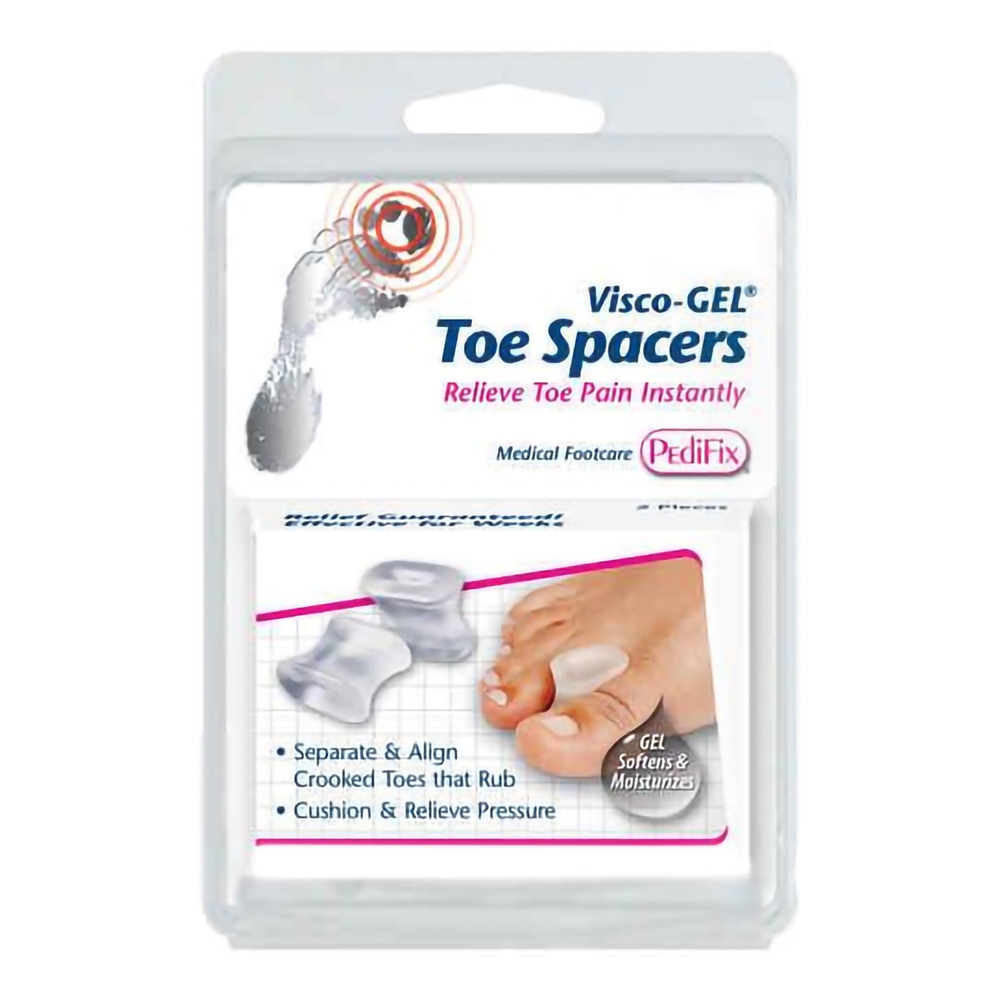 Visco-GEL® Toe Spacer Medium Without Closure Toe (713621_PK)