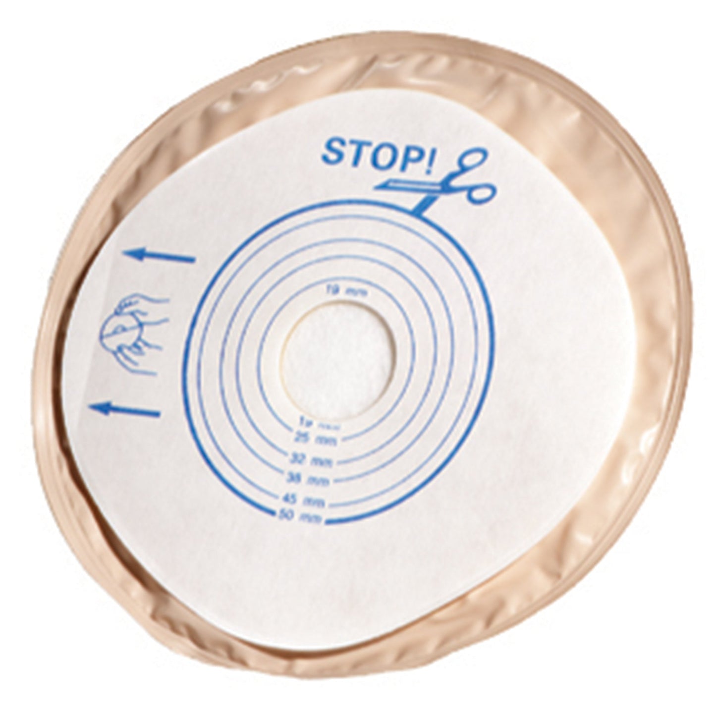 ActiveLife® Stoma Cap 19-50 mm Stoma Opening, Opaque, One-Piece, Cut-To-Fit (166289_EA)