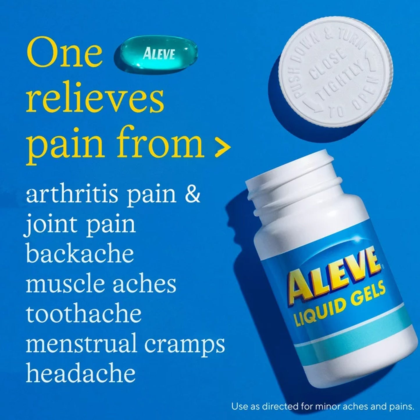 Aleve® Pain Relief 220 mg Strength Naproxen Sodium Capsule (1229957_BT)