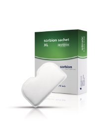 Cutimed® Sorbion® Sachet XL Gelling Fiber Wound Dressing 10 X 18 Inch Rectangle Sterile (1108699_EA)