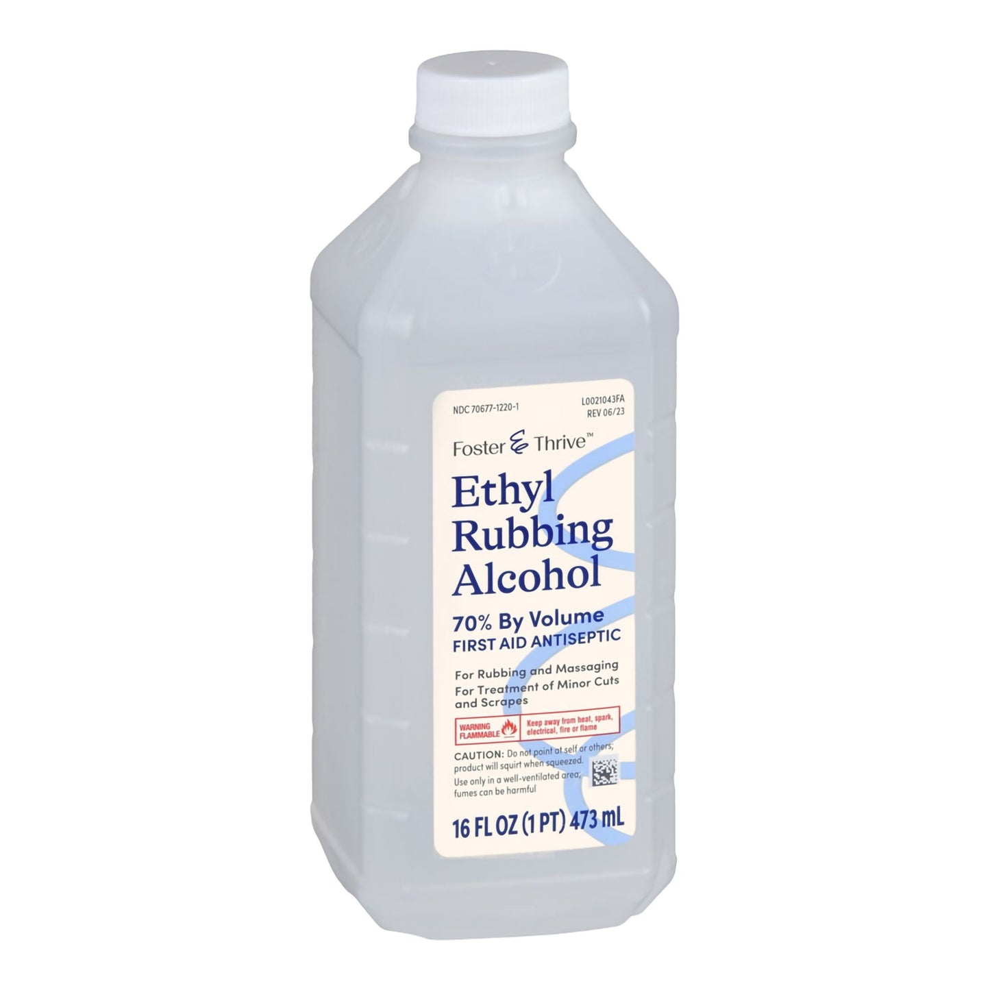Foster & Thrive™ Antiseptic Ethyl Alcohol Topical Liquid 16 oz. Bottle (1245011_EA)