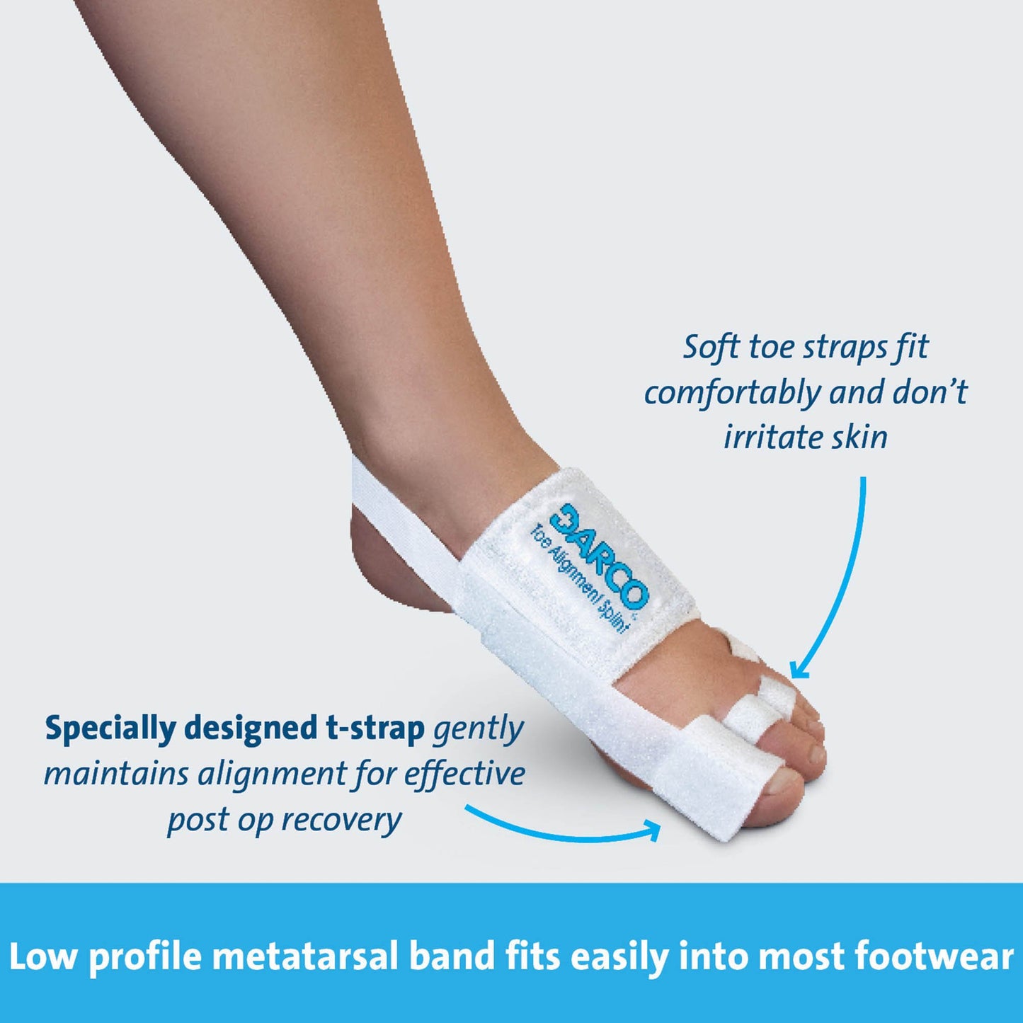 TAS™ Toe Splint One Size Fits Most Strap Closure Foot (683836_EA)
