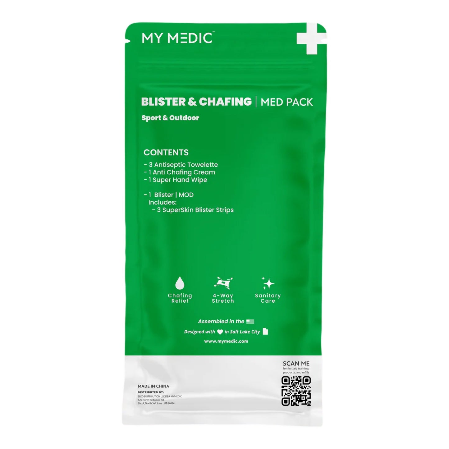 My Medic™ MED PACKS Blister and Chafing First Aid Medical Pack Pouch (1234467_EA)